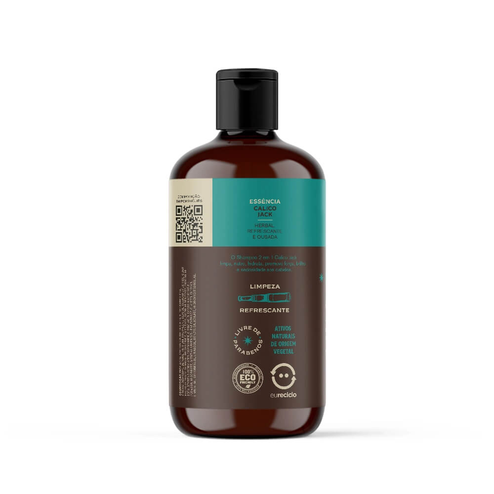 Shampoo para Cabelo 2 em 1 Don Alcides Calico Jack 230ml — DON ALCIDES