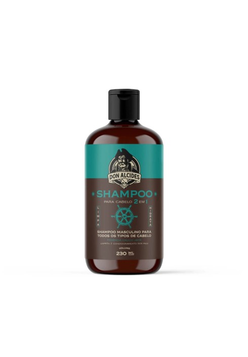 Shampoo para Cabelo 2 em 1 Don Alcides Calico Jack 230ml — DON ALCIDES