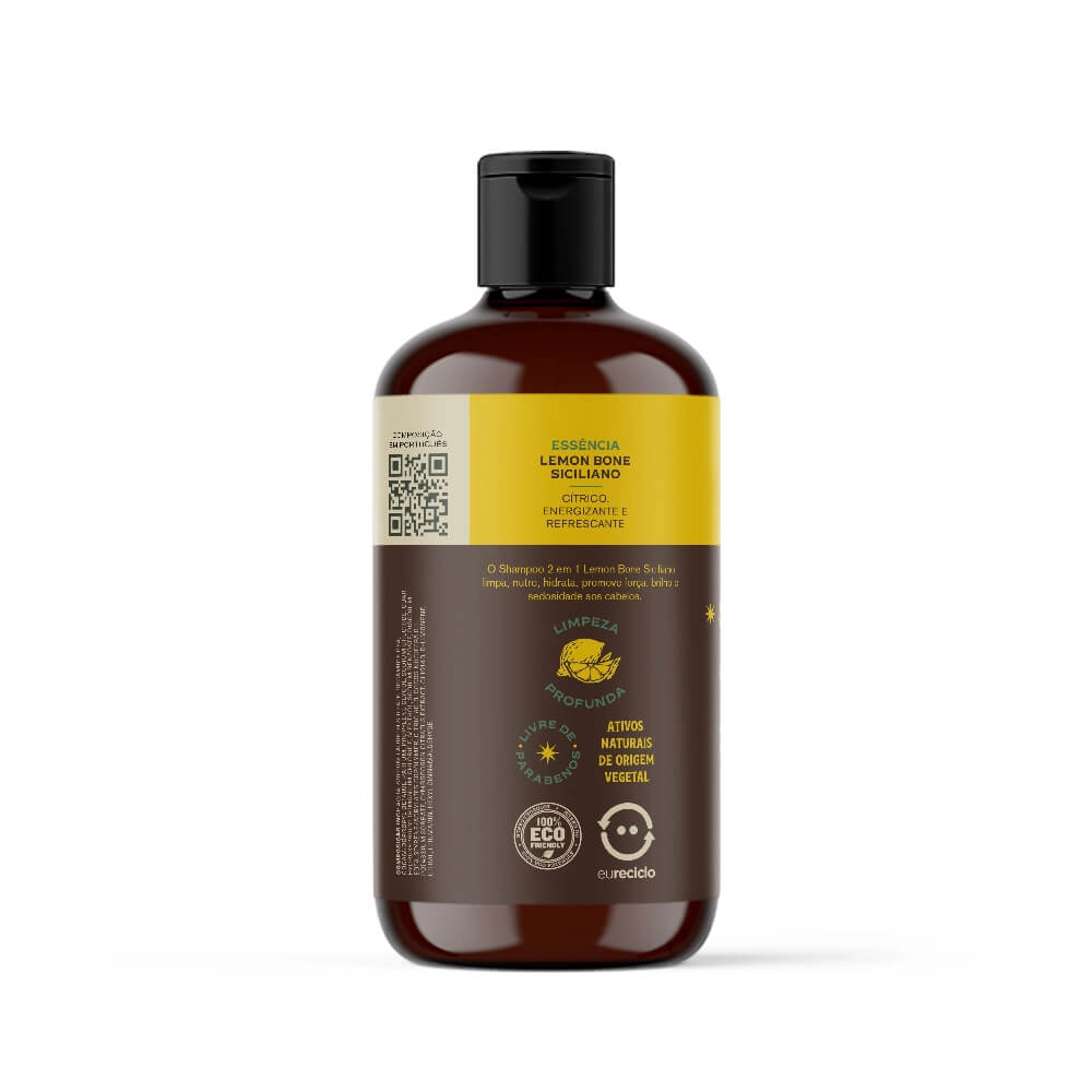 Shampoo para Cabelo 2 em 1 Don Alcides Lemon Bone 230ml — DON ALCIDES