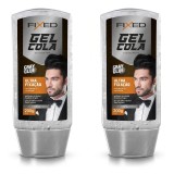 Kit 2 Gel Cola para Cabelo Fixed Incolor Sem Álcool — FIXED