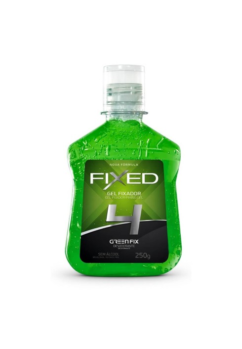 Gel Fixador Fixed N.4 Green Fix Verde 250g — FIXED