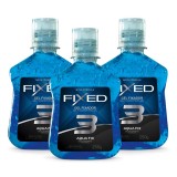 Kit 3 Gel Fixador Fixed N.3 Aqua Fix Fixação Média — FIXED