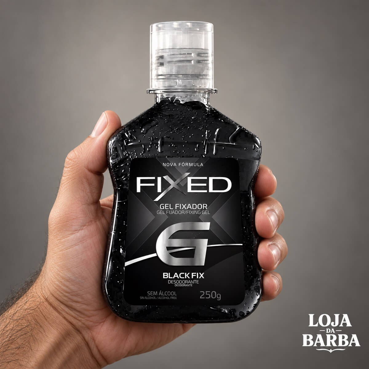 Kit 2 Gel Fixador Fixed N.6 Black Fix — FIXED
