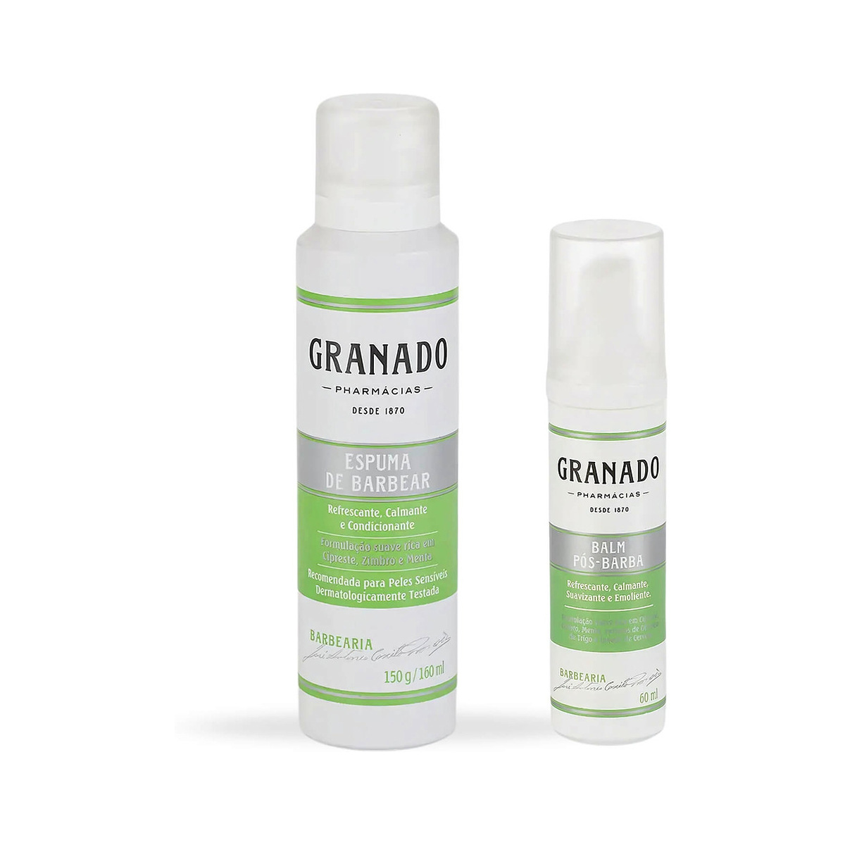 Kit de Barbear Granado - Espuma e Balm Pós-Barba — GRANADO