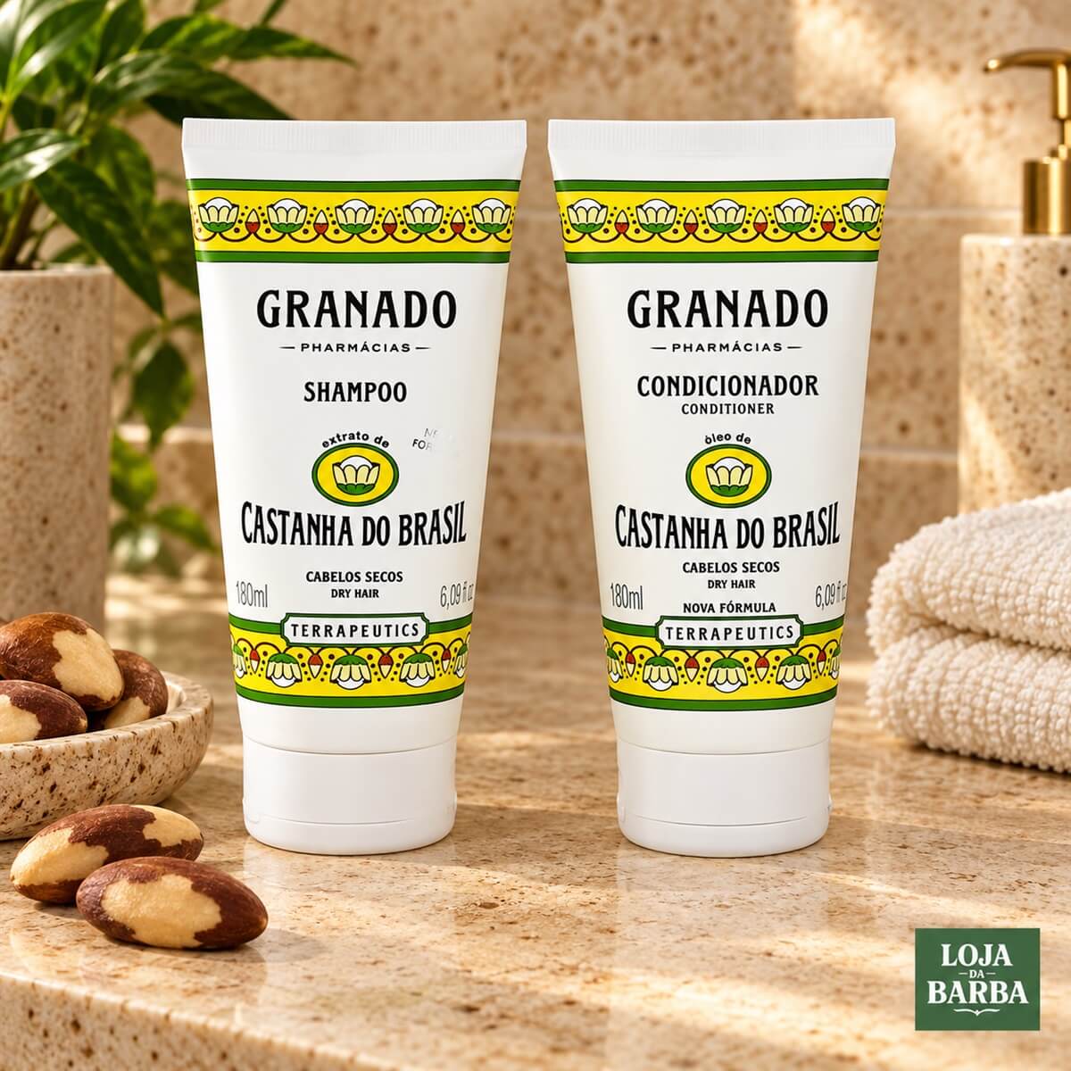 Kit Shampoo e Condicionador Granado Castanha do Brasil — GRANADO