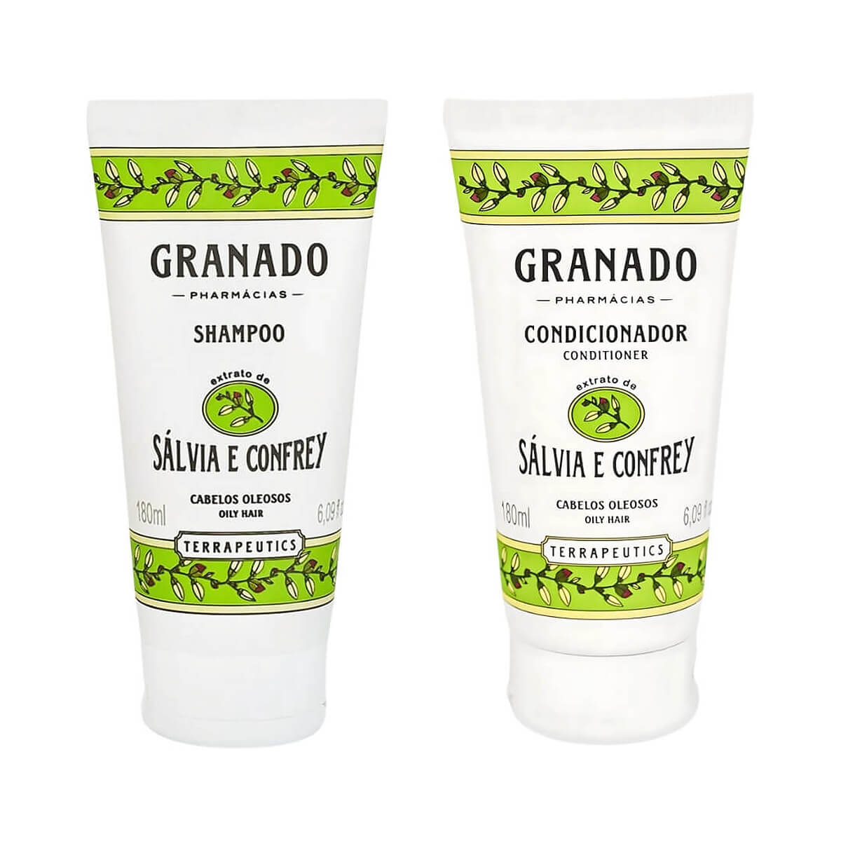 Kit Shampoo e Condicionador Granado Sálvia e Confrey — GRANADO