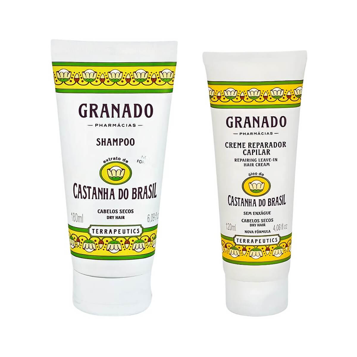 Kit Granado Castanha do Brasil Shampoo + Creme Reparador — GRANADO