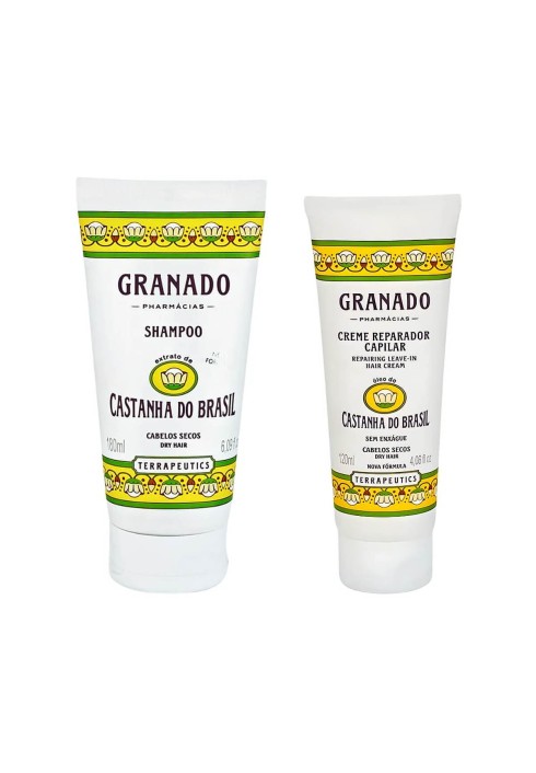 Kit Granado Castanha do Brasil Shampoo + Creme Reparador — GRANADO