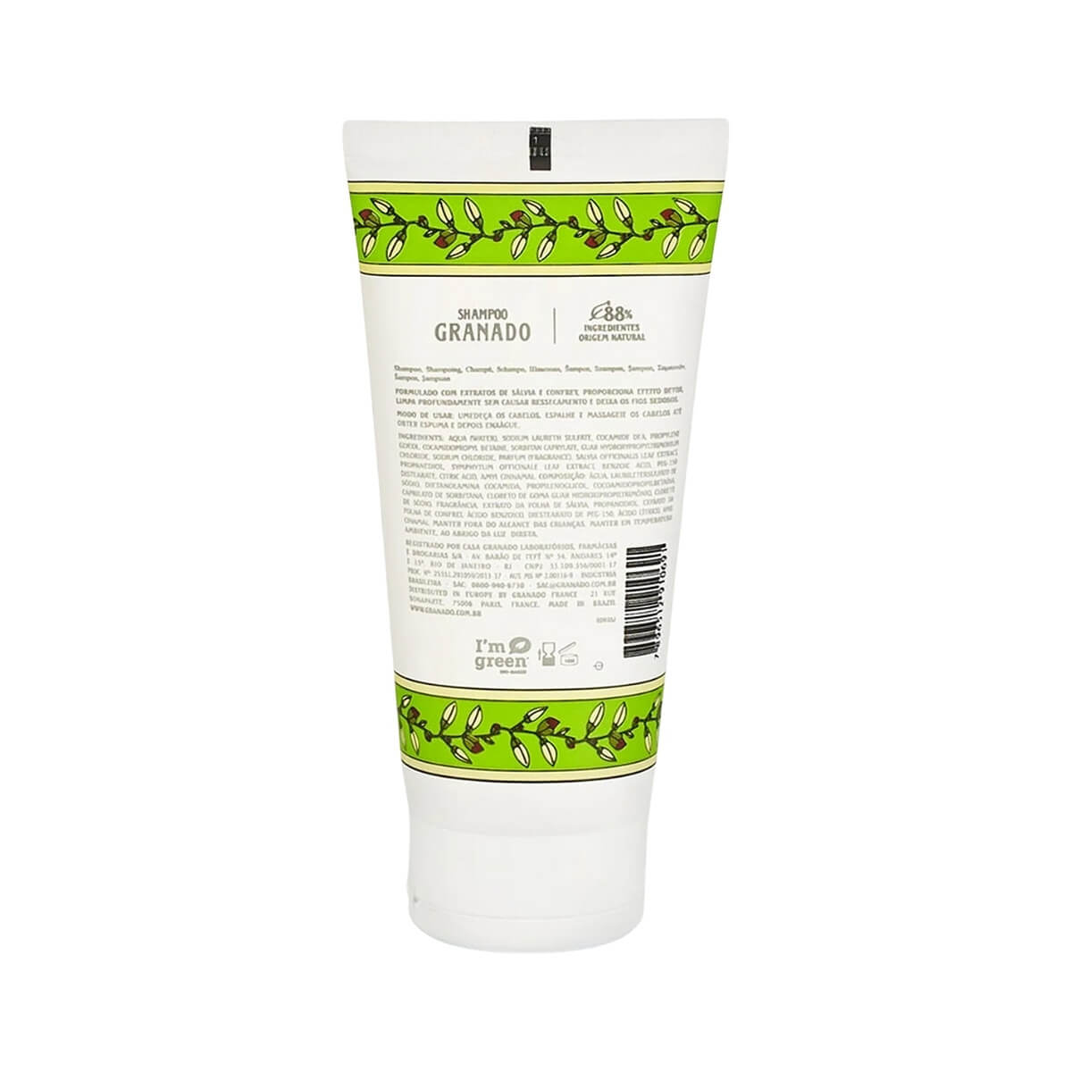 Shampoo Granado Terrapeutics Sálvia e Confrey — GRANADO