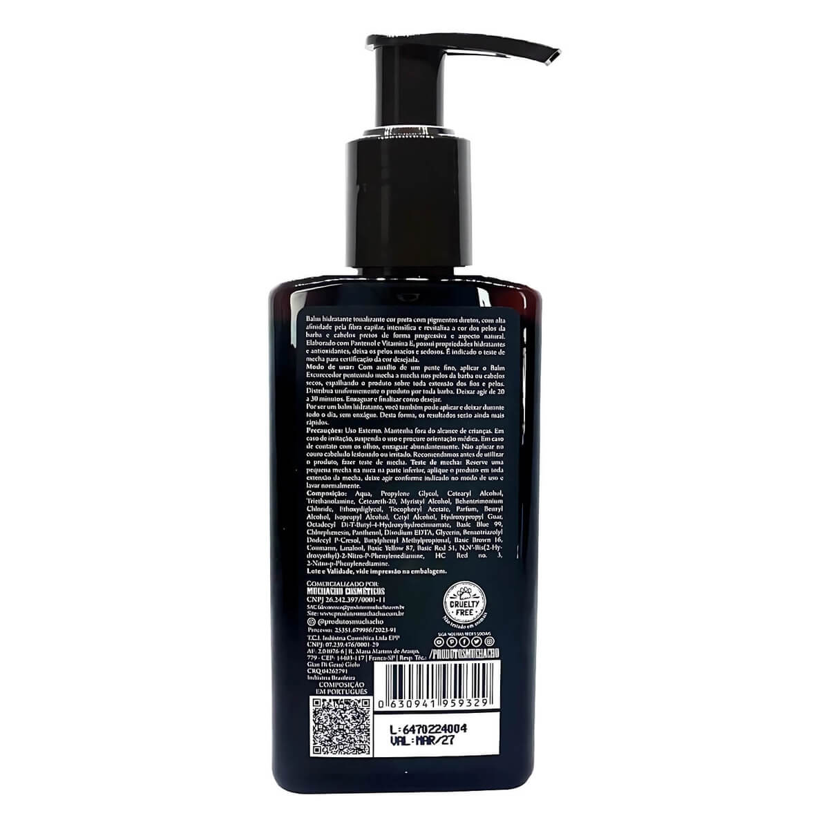 Kit 2 Balms Tonalizantes Muchacho Barba e Cabelo — MUCHACHO