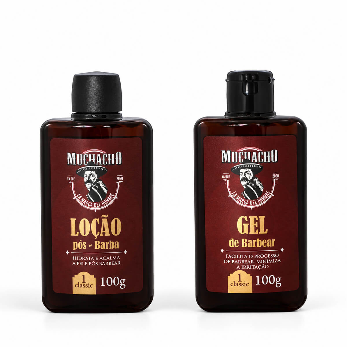 Kit para Barbear Muchacho Classic Gel + Pós Barba — MUCHACHO
