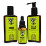 Kit Para Barba Muchacho Citric - Shampoo + Balm + Óleo — MUCHACHO