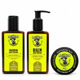 Kit de Barba e Cabelo Muchacho Citric Shampoo, Balm e Cera — MUCHACHO