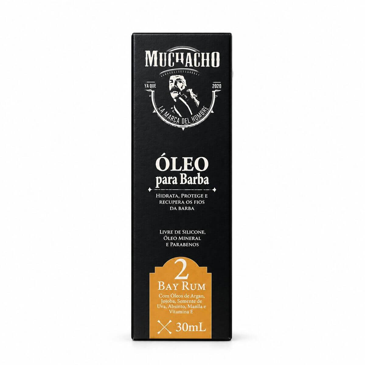 Oleo para Barba Muchacho Bay Rum 30ml — MUCHACHO