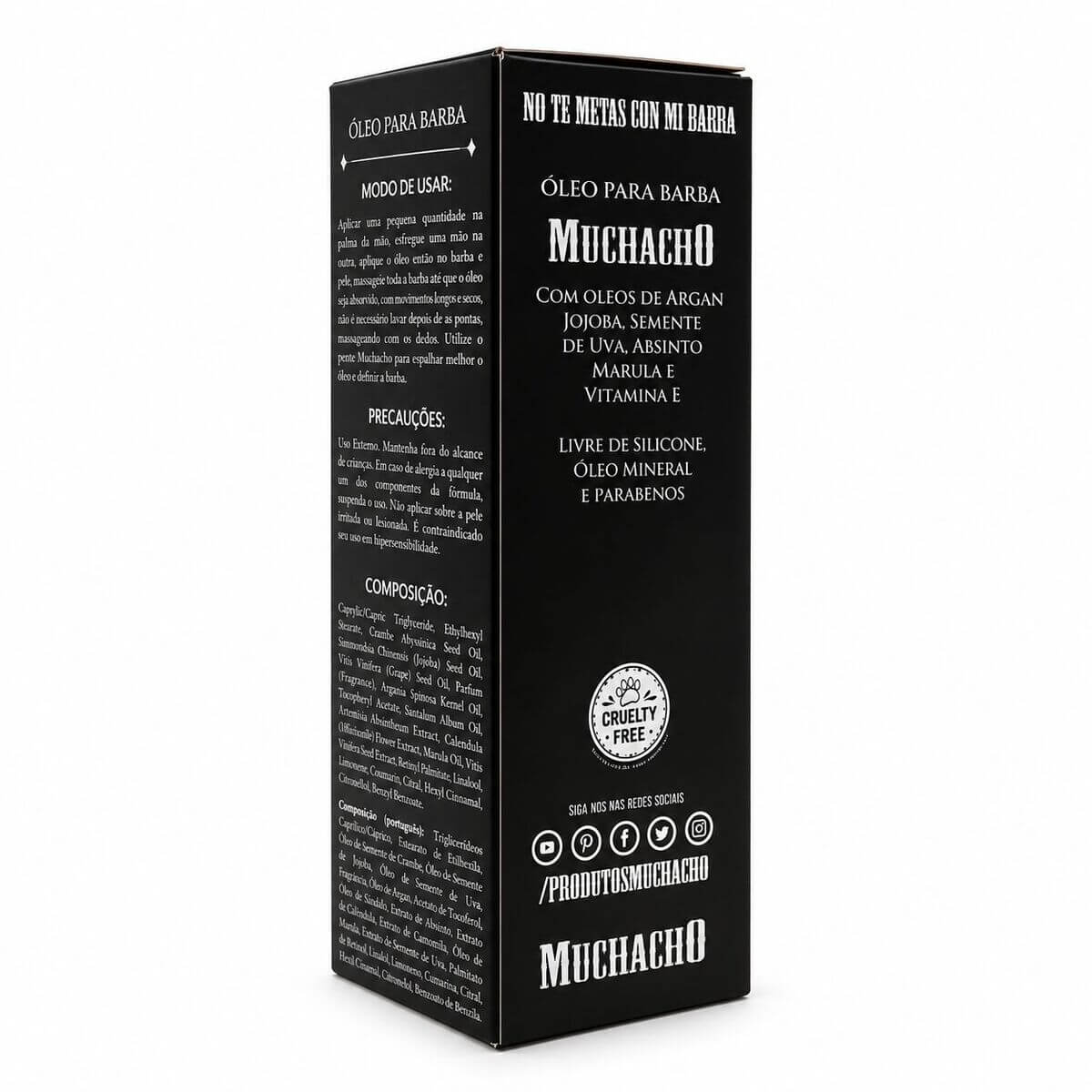 Óleo para Barba Muchacho Citric 30ml — MUCHACHO