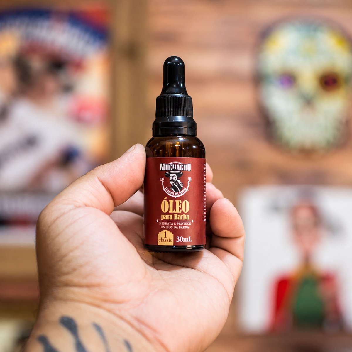 Oleo para Barba Muchacho Classic 30ml — MUCHACHO