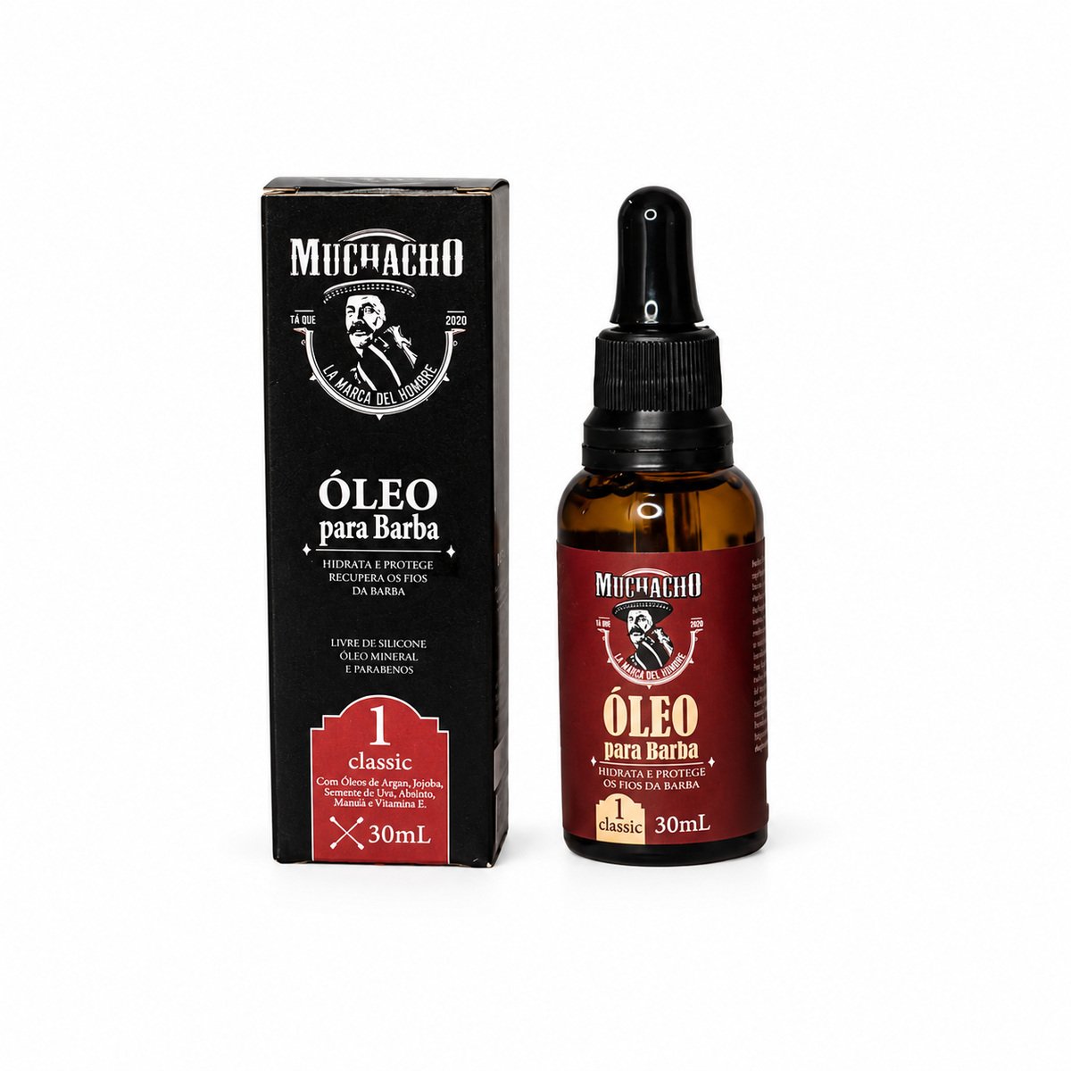 Oleo para Barba Muchacho Classic 30ml — MUCHACHO