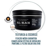 Cera Modeladora Escurecedora Muchacho All Black Matte 90g — MUCHACHO