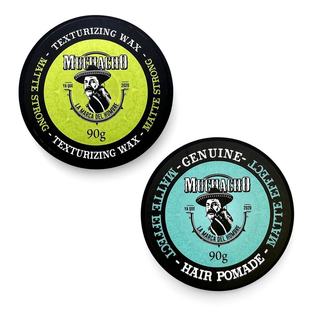Kit 2 Pomadas Modeladoras Muchacho Efeito Matte — MUCHACHO