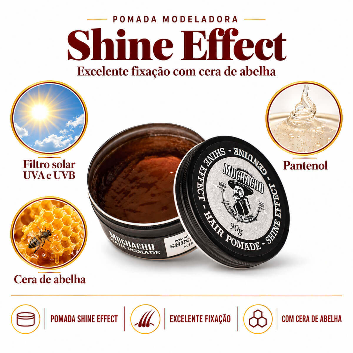 Kit Pomada Matte Citric + Brilho Classic Muchacho — MUCHACHO