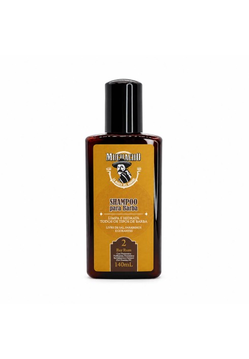 Shampoo para Barba Muchacho Bay Rum 140ml — MUCHACHO