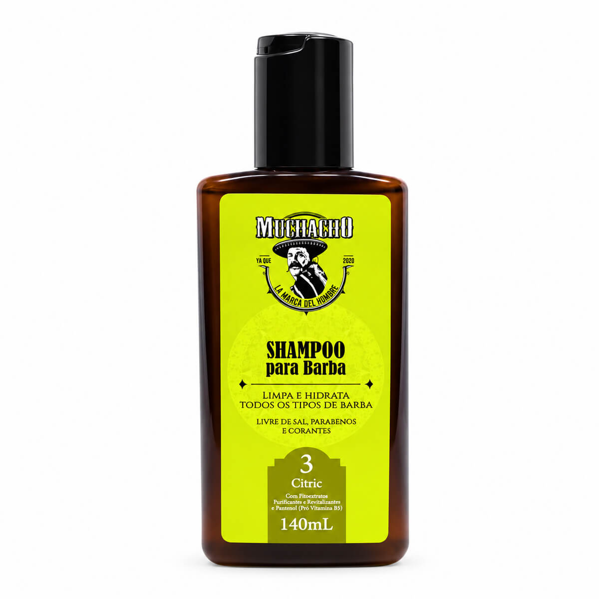 Kit para Barba e Cabelo Muchacho Citric Completo — MUCHACHO