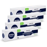 Kit 4 Cremes de Barbear Nivea Men Pele Sensível — NIVEA MEN