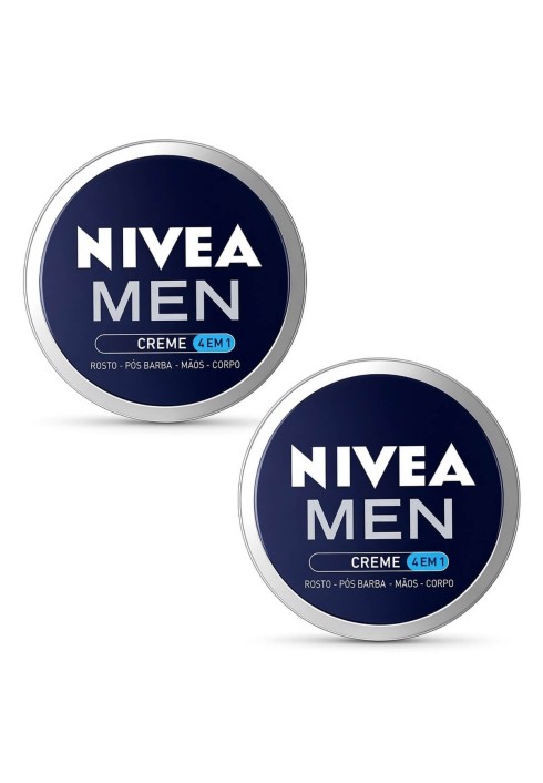 Creme Nivea Men 4 em 1 - Rosto, Corpo e Pós-Barba - 2 unidades — NIVEA MEN