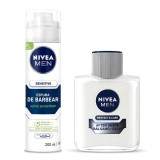 Kit de Barbear Nivea Men - Espuma Sensitive + Pós-Barba Protect — NIVEA MEN