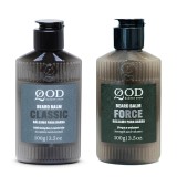 Kit 2 Unidades: Balm para Barba QOD Classic e Fortalecedor Force 100g — QOD BARBER SHOP