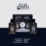 Kit Creme de Barbear e Loção Pós-Barba QOD Barber Shop — QOD BARBER SHOP