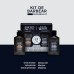Kit Creme de Barbear e Loção Pós-Barba QOD Barber Shop Kit Creme de Barbear e Loção Pós-Barba QOD Barber Shop