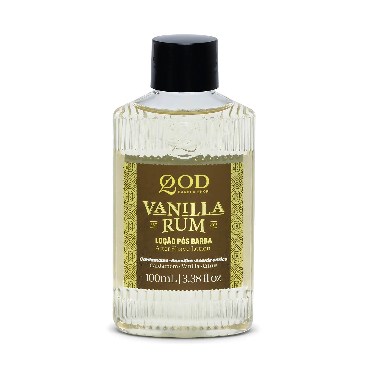 Loção Pós-Barba QOD Barber Shop Vanilla Rum 100ml — QOD BARBER SHOP