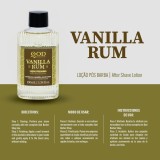Loção Pós-Barba QOD Barber Shop Vanilla Rum 100ml — QOD BARBER SHOP