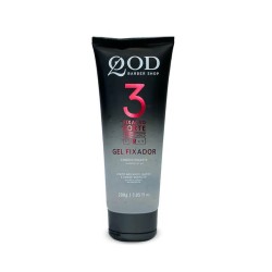 Gel para Cabelo QOD Barber Shop Fixação Forte N.3 200g Gel para Cabelo QOD Barber Shop Fixação Forte N.3 200g