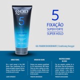 Gel para Cabelo QOD Barber Shop Fixação Super Forte N.5 200g — QOD BARBER SHOP