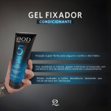 Gel para Cabelo QOD Barber Shop Fixação Super Forte N.5 200g — QOD BARBER SHOP