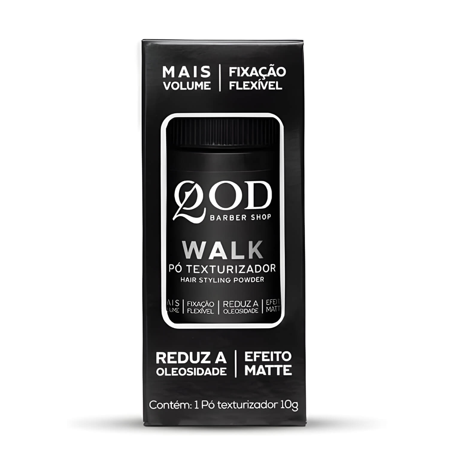 Pó Texturizador Capilar QOD Walk Efeito Matte 10g — QOD BARBER SHOP