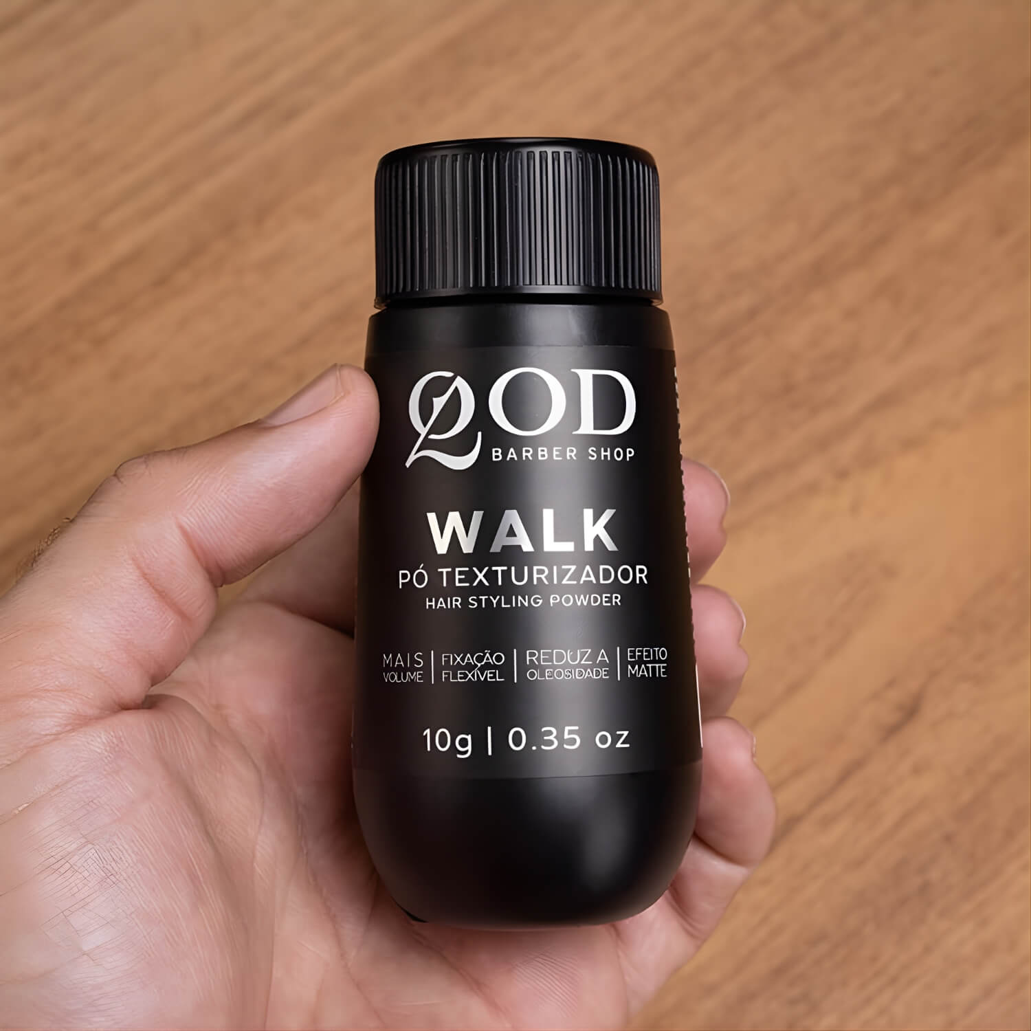 Pó Texturizador Capilar QOD Walk Efeito Matte 10g — QOD BARBER SHOP