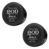 Kit 2 Unidades: Pomada QOD Walk Matte Fixação Média (2x 70g) — QOD BARBER SHOP