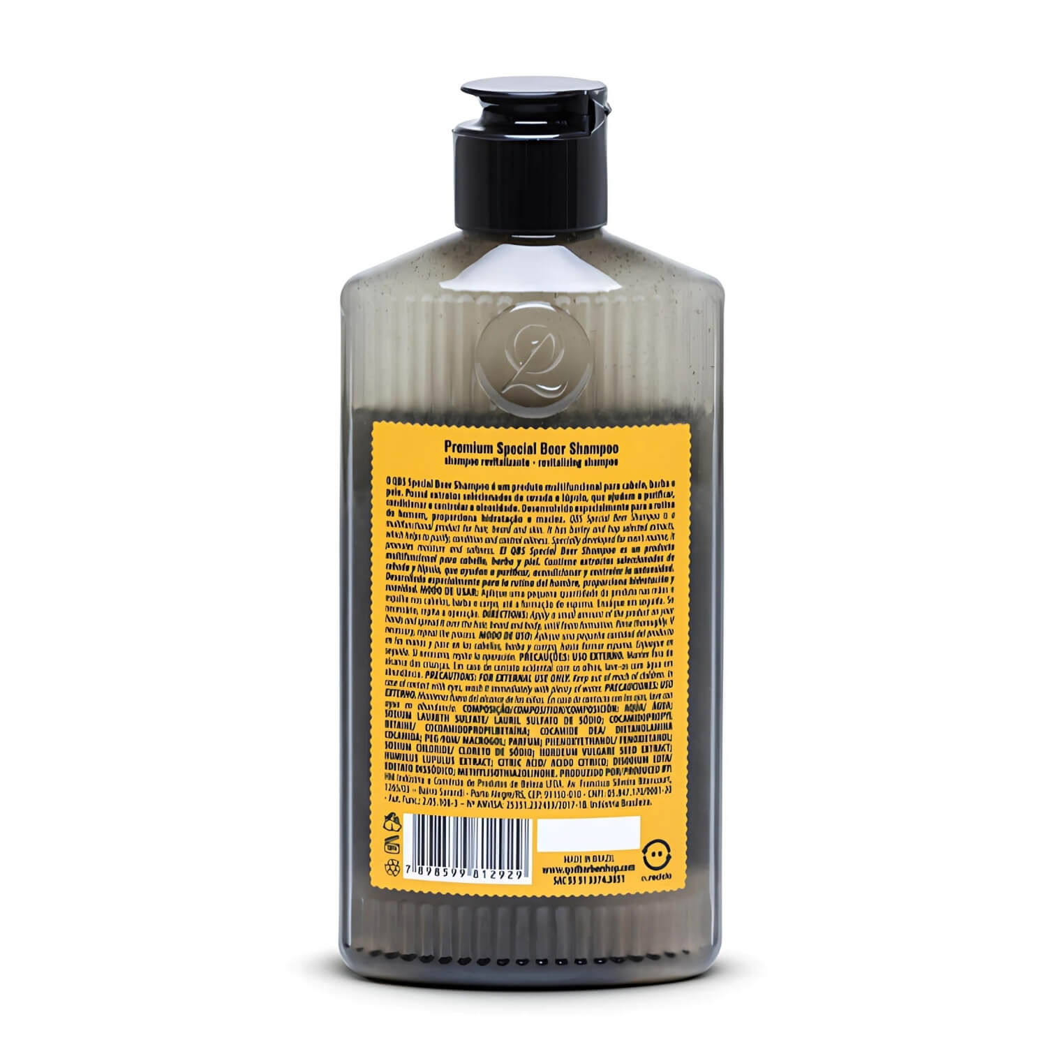 Kit 3 Unidades: Shampoo para Cabelo QOD Beer Encorpador (3x 220ml) — QOD BARBER SHOP