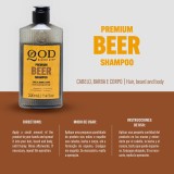 Kit QOD Lavagem Completa: Shampoo Beer e Condicionador Hidra Max (220ml) — QOD BARBER SHOP