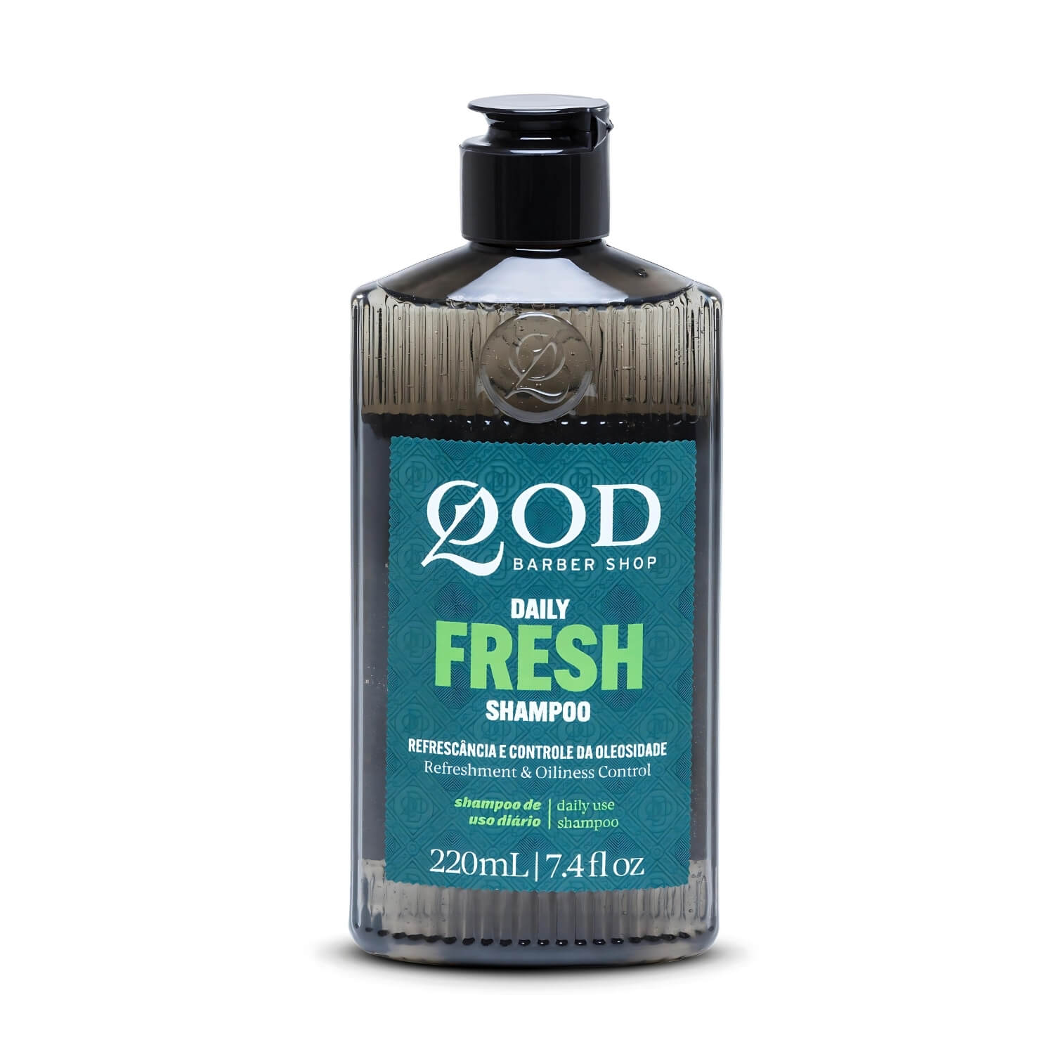 Kit QOD Alta Performance: 2 Shampoos Daily Fresh + Gel Fixador N.5 200g — QOD BARBER SHOP