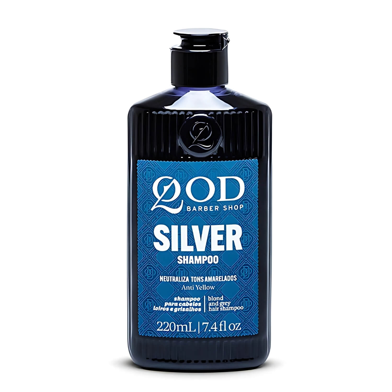 Shampoo para Cabelo QOD Barber Shop Silver Boost Cabelos Grisalhos 220ml — QOD BARBER SHOP