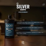 Shampoo para Cabelo QOD Barber Shop Silver Boost Cabelos Grisalhos 220ml — QOD BARBER SHOP