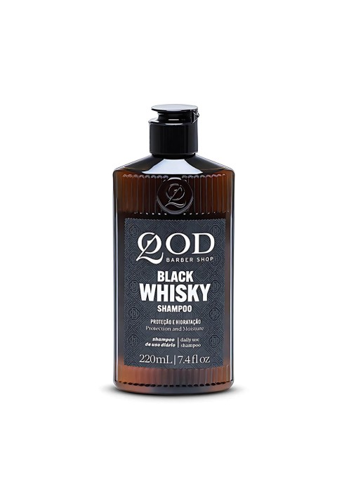 Shampoo para Cabelo e Barba QOD Barber Shop Whiskey 220ml — QOD BARBER SHOP