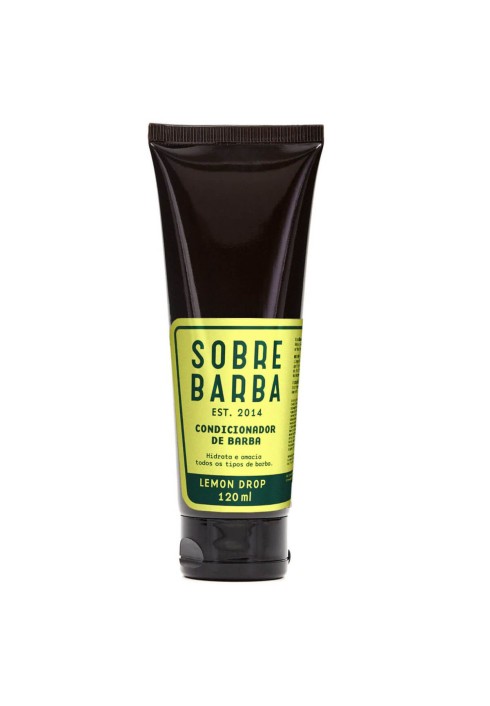 Condicionador de Barba Sobrebarba Lemon Drop 120ml Sela e Desembaraça — SOBREBARBA