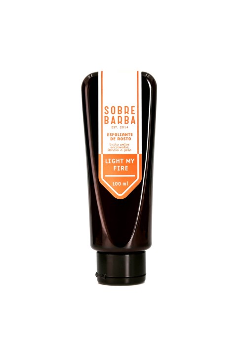 Esfoliante de Rosto e Barba Sobrebarba Light My Fire 100ml — SOBREBARBA
