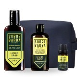 Kit de Barba Sobrebarba Lemon Drop com Necessaire Viagem — SOBREBARBA