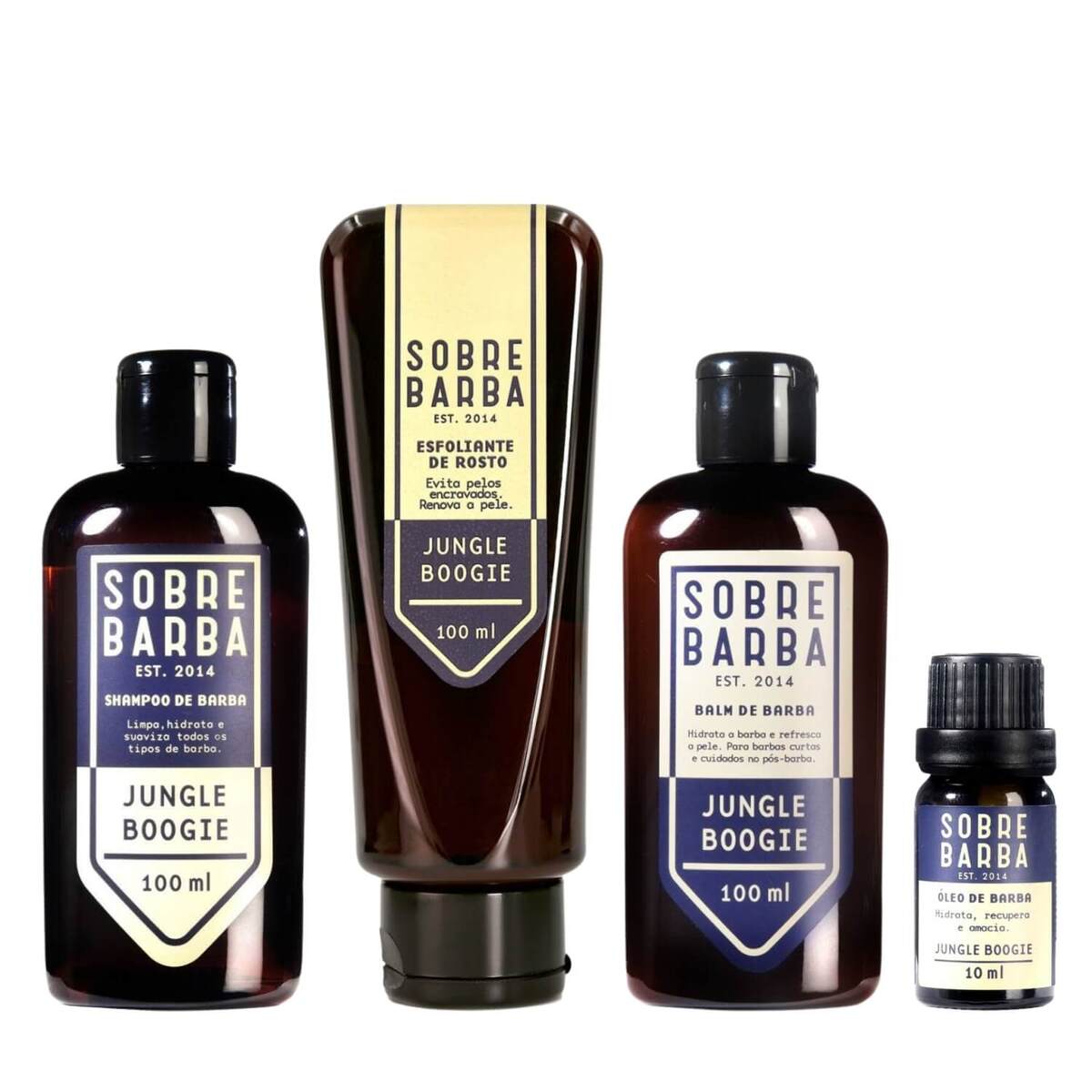 Kit de Barba Sobrebarba Jungle Boogie 4 Itens Edição Viagem — SOBREBARBA